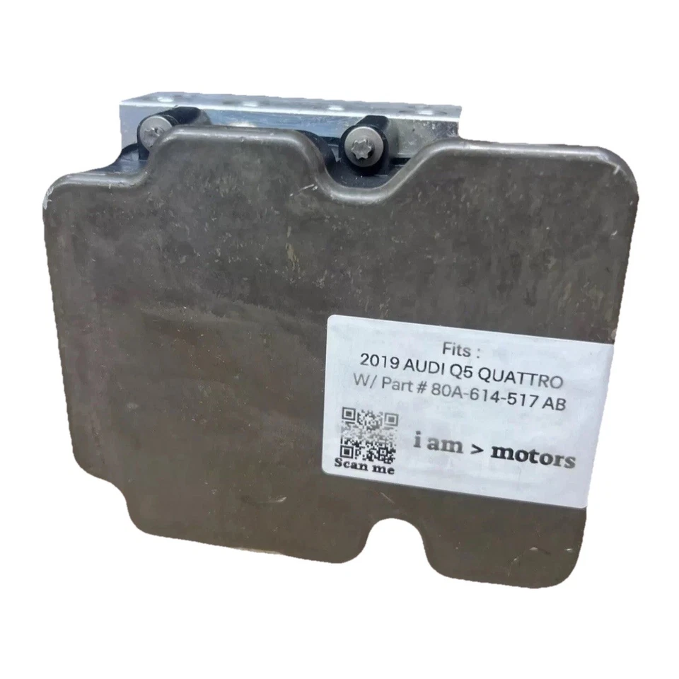 Módulo de bomba de freno ABS AUDI Q5 QUATTRO 2019 reacondicionado | 80A614517AB Foto 1 de 4