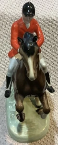 Beswick Fox Hunt Porzellan Aufzucht Jäger Reiter Figur - Bild 1 von 8