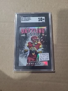 2024 TC Jayden Daniels Dazzling Debuts Case Hit SSP #DD-2 SGC 10 GM G000358 - Picture 1 of 2