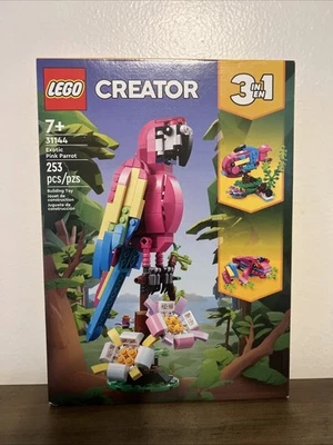 LEGO Creator 3in1 exotischer rosa Papagei (31144) NEU VERSIEGELT NICHT MEHR IM LIEFERUMFANG ENTHALTEN 🦜 - Bild 1 von 4