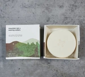 Crate & Barrel Mountain Rain x Soaring Cedars Bar Soap 4oz NOS Made in USA - Bild 1 von 8