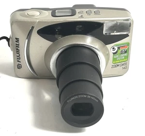 Cámara fotográfica compacta Fujifilm Zoom Date 140 35 mm de colección • ¡Batería nueva probada! - Imagen 1 de 8