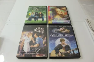 4 DVD Movies Love Stories Must Love Dogs, August Rush, Ever After, It Could... - Picture 1 of 10
