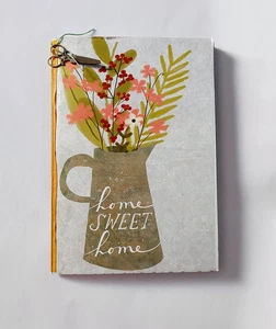 Junk Journal Handmade Home Sweet Home Theme 32 Pages Cardstock & Paper Crafted - Picture 1 of 14