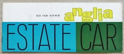 FORD ANGLIA 105E ESTATE Car Sales Brochure 1961-62 #N1735/1061 - Image 1 of 4