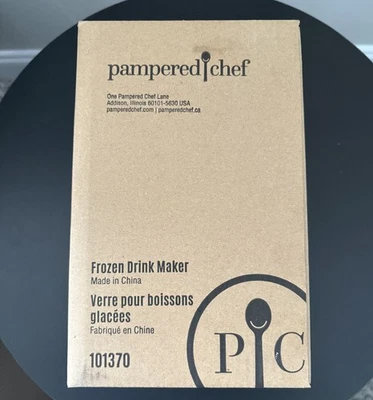 NEW Unopened Box Pampered Chef Frozen Drink Maker Item # 101370 - Image 1 of 2