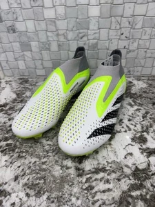 Adidas Herren 7/Damen 8 Predator Precision + fester Boden Fußballschuhe weiß GZ2604 - Bild 1 von 8
