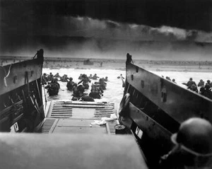 World War II D-Day WWII 1944 Normandy Invasion 11 x 14 Photo Photograph picture - Picture 1 of 1