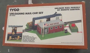 Tyco 904 Operating US Mail Car Set Box Car Brown Box - Picture 1 of 7