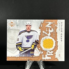Brad Boyes 2007-08 Upper Deck Artifacts Frozen Artifacts /299 #FA-BB BLUES LOOK!