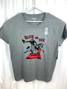 Wrangler Ride or Die horse riding Men's Graphic T-Shirt Short Sleeve XL - Picture 1 of 4