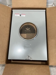 Milbank U4801-XL-5T9 200, Amp 5T HD Bypass Meter Socket NUEVO EN CAJA, VENDEDOR DE EE. UU. - Imagen 1 de 7