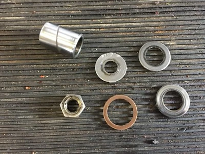 Yamaha MX80 1974 cojinete de embrague, arandelas y tuerca quizás GT80 Foto 1 de 2