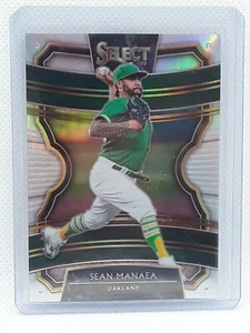 Sean Manaea 2020 Select Baseball - Concourse SILVER HOLO - Oakland A's Athletics - Picture 1 of 2