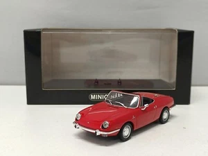 Fiat 850 Sport Spider 1968 Red Rosso Minichamps 1:43 Usato + Box Limited Edition - Foto 1 di 18