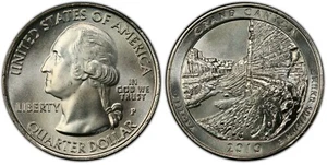 2010-P Grand Canyon Arizona NP ATB 25C Unc Quarter Philadelphia mint NPP04 - Picture 1 of 1