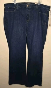 NWT NYDJ Jeans Women's 24W Blue Lift Tuck Technology Barbara Bootcut Stretch - Picture 1 of 12
