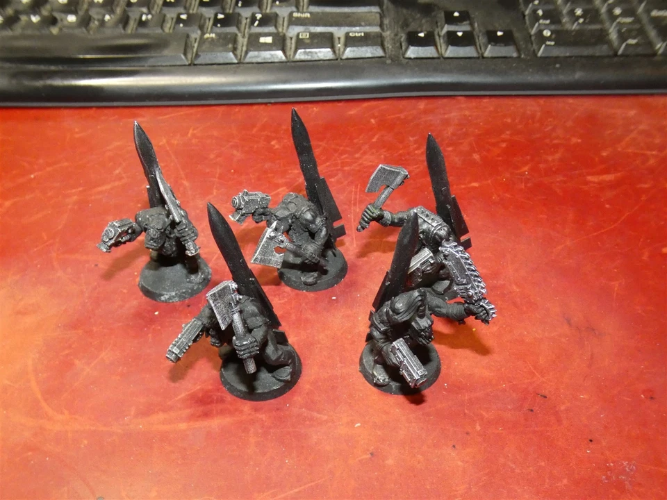 Warhammer 40k: Orks: Stormboyz / Rokkit Boyz x5 - Image 1 of 1