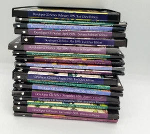Large Lot Apple Macintosh Developer Connection CD Series 1999 Sealed Software - Picture 1 of 11