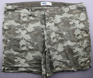 Para mujer 2020 Old Navy Everyday High Rise camuflado chino corto verde talla grande 20 - Imagen 1 de 6