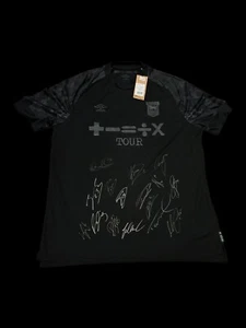 Ipswich Town 2024-25 Squad Hand Signed Blackout Shirt - Picture 1 of 1