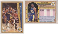 1992-93 Fleer Rising Stars Magazine Sheet Singles Billy Owens