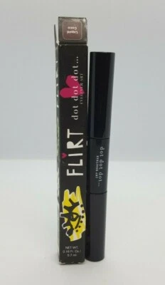 Flirt Cosmetics Punto Doble Delineador de Ojos Arte LÍQUIDO COCO 0.19oz Nuevo en Caja Foto 1 de 2