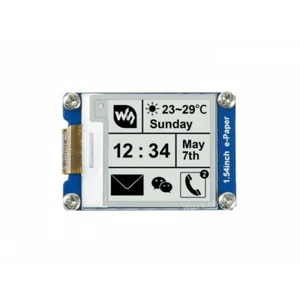 Módulo de pantalla de tinta electrónica de 1,54 pulgadas 200 papel electrónico blanco y negro actualización parcial SPI - Imagen 1 de 5