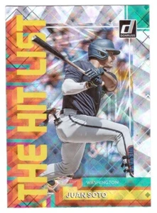 2022 Panini Donruss The Hit List #THL-2 Juan Soto - Washington Nationals - Bild 1 von 3