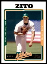 2005 Topps. Barry Zito . Oakland Athletics #77