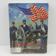 Decisive Battles of the American Civil War Volume 1 PC IBM Commodore 64 Box Game