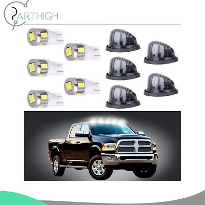 Luz marcadora de cabina de humo para camioneta Chevrolet C10 4,1 L 4,8 L 5x + LED + base Foto 1 de 4