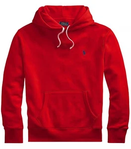 Neu groß Polo Ralph Lauren RL roter Fleecepullover Hoodie Sweatshirt XLT für Herren - Bild 1 von 2