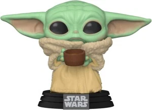 Funko Pop! Figura de vinilo de Star Wars: The Mandalorian - The Child with Cup - Imagen 1 de 2