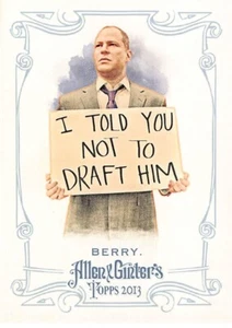 2013 Topps Allen & Ginter's Matthew Berry #223 NM/MT ESPN FANTASY EXPERT - Picture 1 of 2