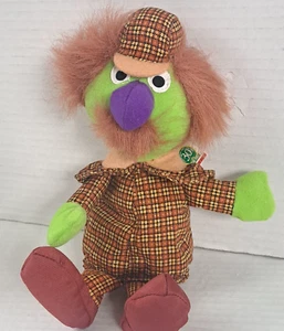 Vintage 1997 Tyco Sesamstraße Bohnen Sherlock Hemlock Plüsch mit Etikett - Bild 1 von 11