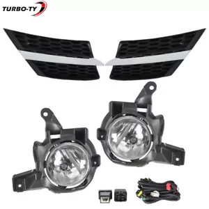 Conjunto de luces antiniebla conductor y pasajero + parrilla delantera transparente para Toyota RAV4 13-2015 - Imagen 1 de 17