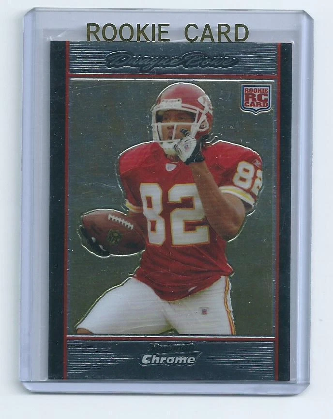 Dwayne Bowe 2007 Bowman Chrome  Rookie Card #bc78 - Image 1 of 1