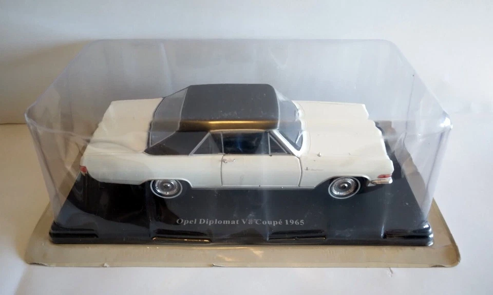 DIE CAST OPEL DIPLOMAT V8 COUPE' 1965  OPEL SCALA 1/24 #5 - Immagine 1 di 1