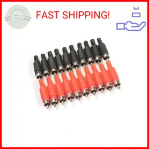 Honbay 20 STCK. Lötzinn Cinch Stecker Stecker Audio Video Adapter Steckverbinder Profi - Bild 1 von 2