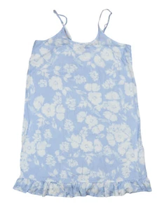 Splendid Sleepwear Ruffled Hem Floral Print Sleeveless Women's Chemise Top NWT - Picture 1 of 4