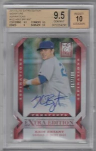 2013 ELITE KRIS BRYANT ROCKIES DIE CUT ROOKIE AUTOGRAPH AUTO #D100 BGS 9.5 GEM - Bild 1 von 1