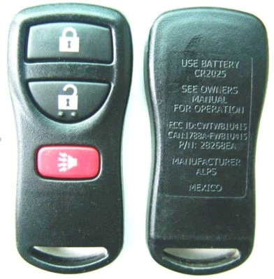 OEM keyless remote control Nissan NV200 2012-2020 car transmitter key fob ENTRY - Image 1 of 4