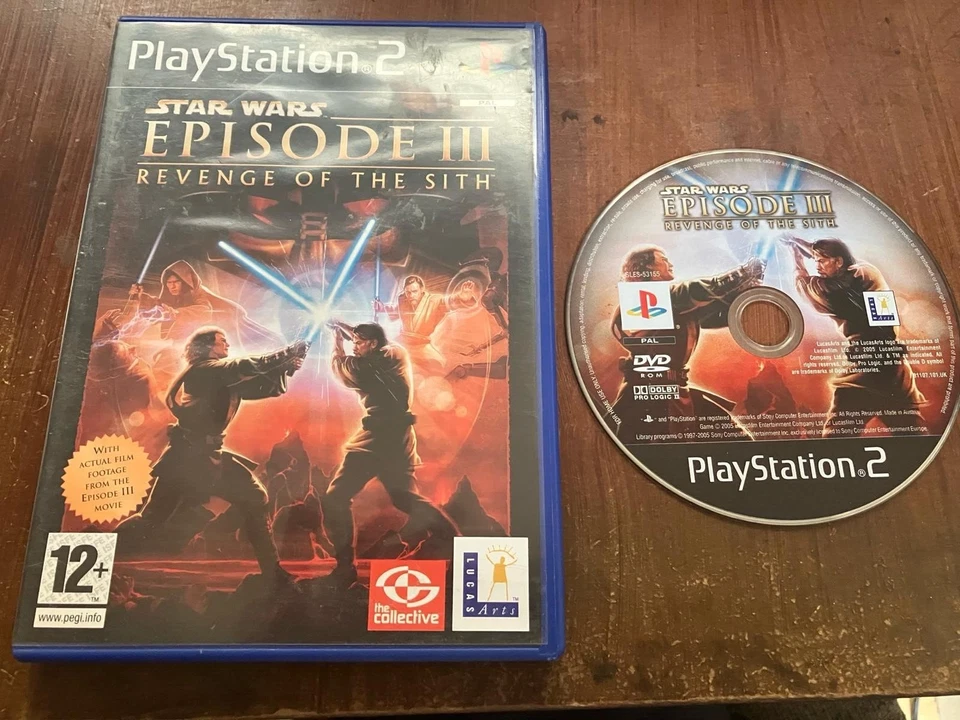 PS2 Playstation 2 Game * Star Wars Episode 3 Revenge Of The Sith * - Image 1 of 1