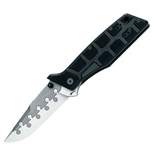 Fox FX-117CT N.E.R.O. Nighthawk Black G10 Folding Knife Titanium F117 N690 Italy - Picture 1 of 7