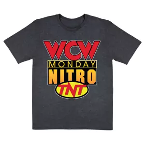 New WCW 2001 Monday Night Nitro TNT Wrestling Logo Shirt Goldberg DDP nWo S-3XL - Picture 1 of 2