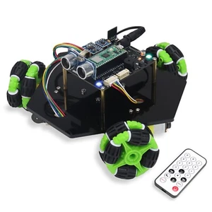 Freenove Omni Wheel Car Kit for Raspberry Pi Pico 1 2 W Two Forms Tutorial Code - Afbeelding 1 van 40