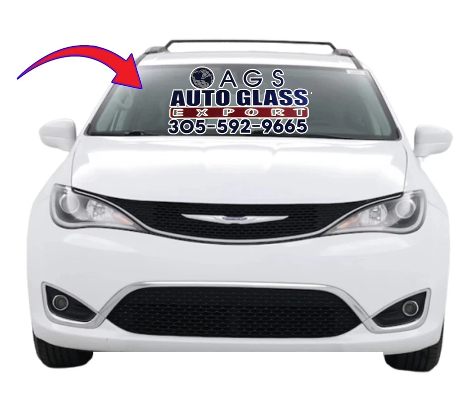 2017 克莱斯勒 PACIFICA 迷你范挡风玻璃克莱斯勒翼标志 DW02251GTY 拖把 — 第 1/1 张图片