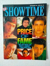 Showtime 1998 Amitabh Shahrukh Aamir Salmaan Sanjay Akshay Magazine Bollywood 