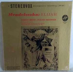 Mendelssohn's Elijah Liederkranz Böblingen Stuttgarter 1963 VOX SEALED 3-LP BOX - Picture 1 of 2
